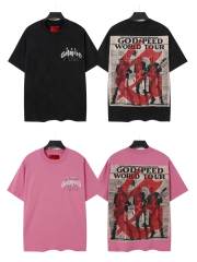 Undead Rock Tour Newspaper Print Washed Tee 2 colors 29098147