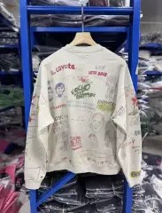 Paly Hollywood Graffiti Sketch Crewneck