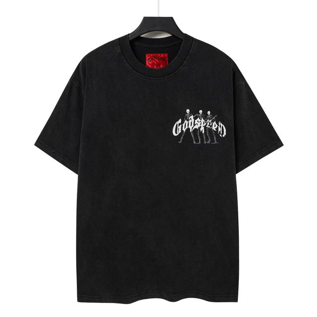 Undead Rock Tour Newspaper Print Washed Tee 2 colors 29098147