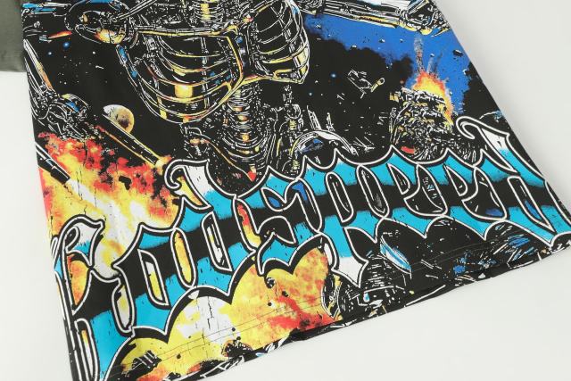 Metal skull firing print Washed Version Tee 2 colors 28694010