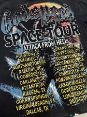 Astronaut Planet Print Washed Version Tee 3 colors 28694025