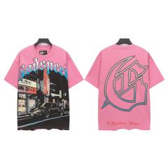 Japanese Street Skull Print Washed Version Tee 2 colors 28498717