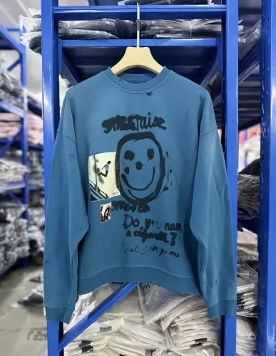 Paly Hollywood Heavy Washed Drop Shoulder Crewneck