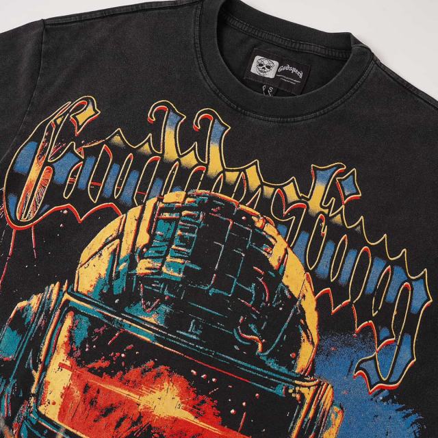 Star Hunter Tracking Print Washed Tee 29098150