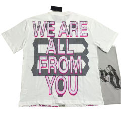 28429035 Convenience Store Skull Print Washed Version Tee 2 colors