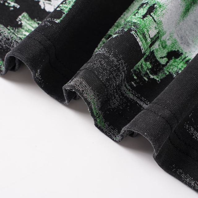 Monitor Matrix Pyramid Print Washed Tee 29098138