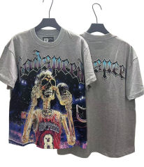 Basketball Skeleton Athlete Trophy Print Washed Version Tee 2 colors 28494360