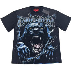 28474641 Bully Dog print Washed Version Tee 2 colors