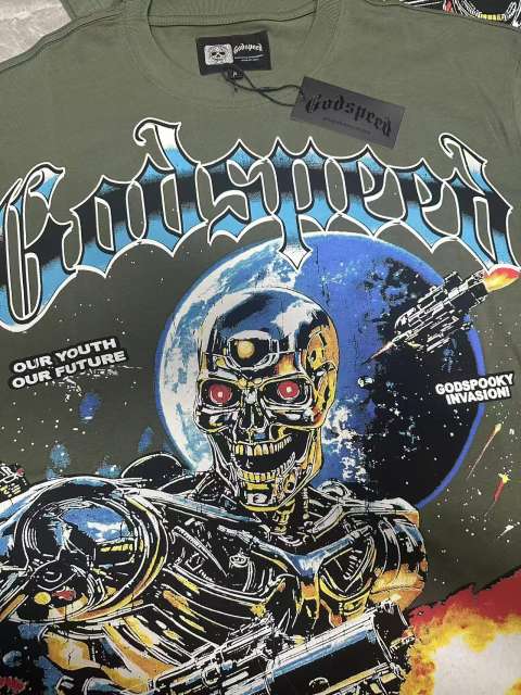 Metal skull firing print Washed Version Tee 2 colors 28694010