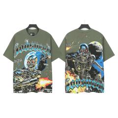 Metal skull firing print Washed Version Tee 2 colors 28694010