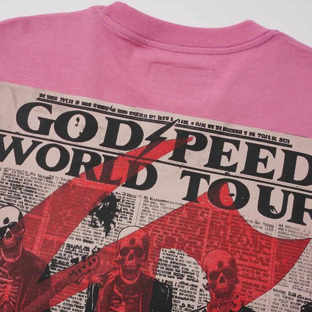 Undead Rock Tour Newspaper Print Washed Tee 2 colors 29098147