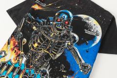 Metal skull firing print Washed Version Tee 2 colors 28694010
