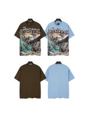 Statue of Liberty UFO Ruins Print Washed Tee 2 colors 29098151