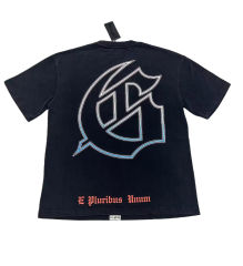 Japanese Street Skull Print Washed Version Tee 2 colors 28498717