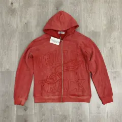 Vale Forever Sand Garden Embroidered Zip-Up Hoodie