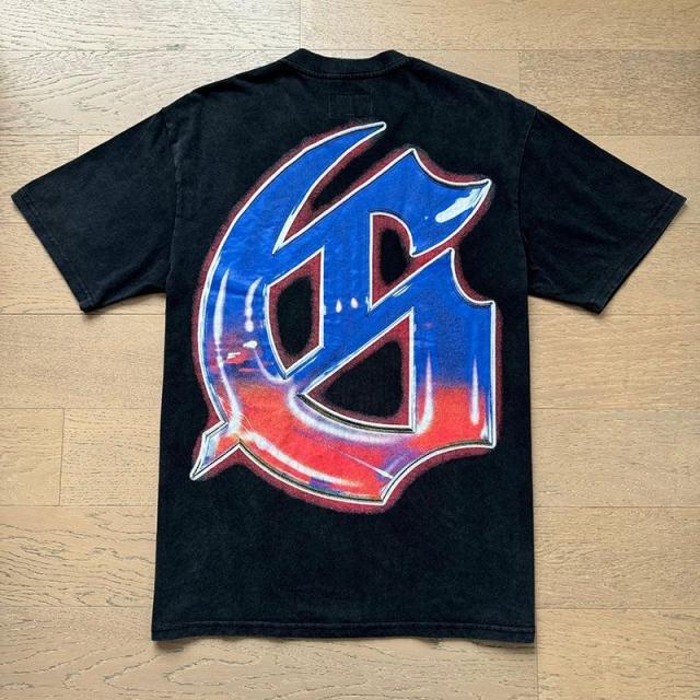 Godspeed Global Convertible Car Sunset Highway Graphic Tee | Black Vintage Oversized Fit