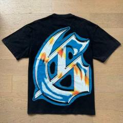 Godspeed Global Dark Alien Face Apocalypse Graphic Tee | Black Vintage Oversized Fit