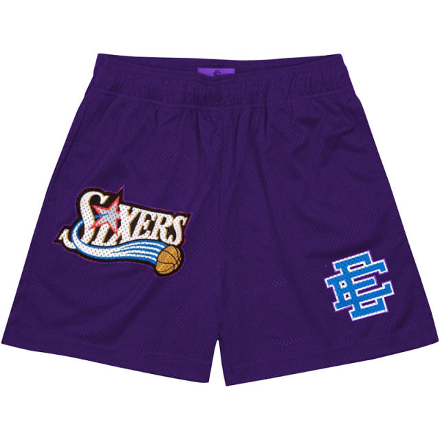 Eric Emanuel 76ers Shorts 8 Colors(Small Mesh Version)