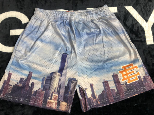 Eric Emanuel City Building Mesh Shorts