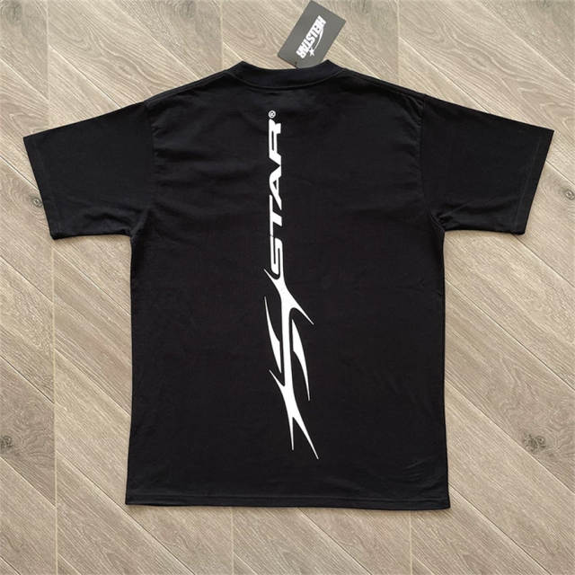 High Quality Hellstar Classic Spike X Logo Tee | White
