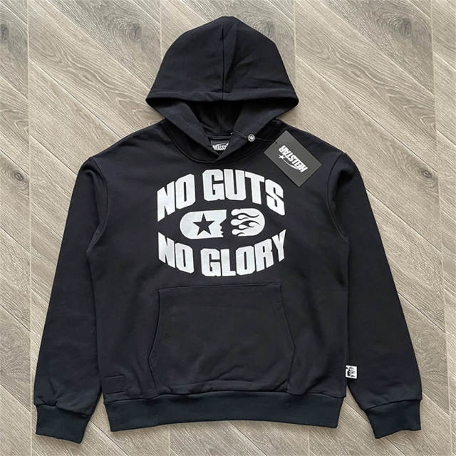 High Quality Hellstar No Guts No Glory Pullover Hoodie