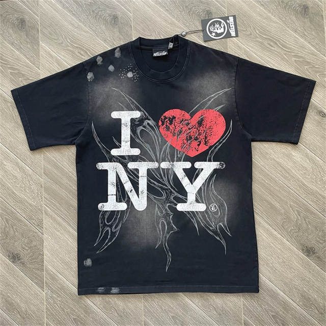 High Quality Hellstar I Love NY Graphic T-Shirt