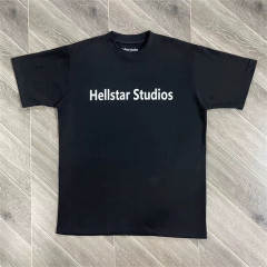 High Quality Hellstar Classic Black Graphic T-Shirt
