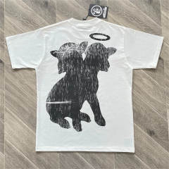 High Quality Hellstar "Have Faith" Jesus Collage Graphic Tee | White