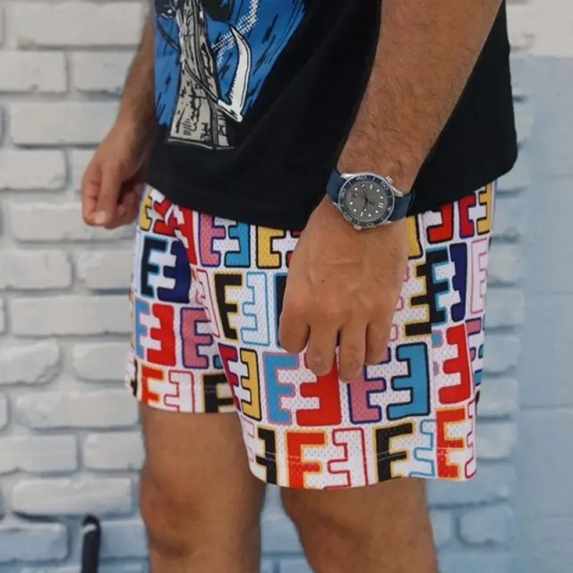 Eric Emanuel Over EE Mesh Shorts