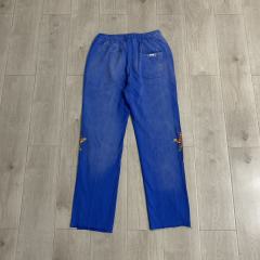 DUAA Panther Flame Sun Totem Sweatpants | Vintage Washed Blue