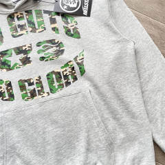 High Quality Hellstar No Guts No Glory Camo Print Grey Hoodie Sweatshirt and Pants Set