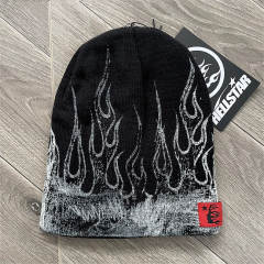 Hellstar Studios Flame Beanie Hat