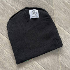 Hellstar Flame Logo Print Knit Beanie