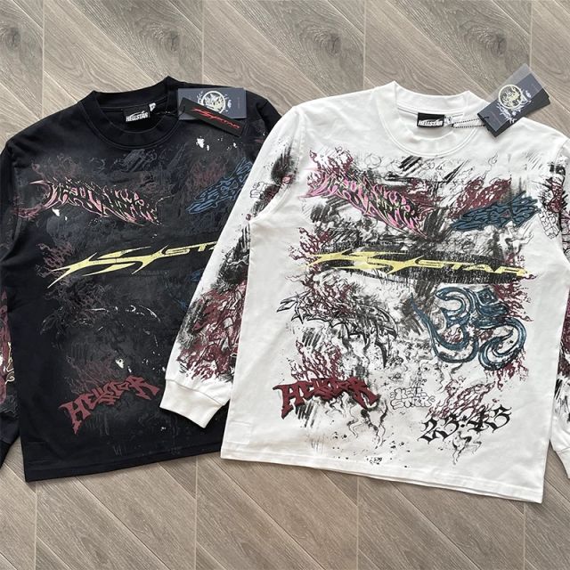 Hellstar Studios graffiti long sleeve t-shirt