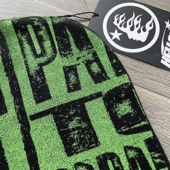 Hellstar Flame Logo Print Knit Beanie