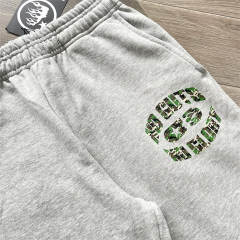 High Quality Hellstar No Guts No Glory Camo Print Grey Hoodie Sweatshirt and Pants Set