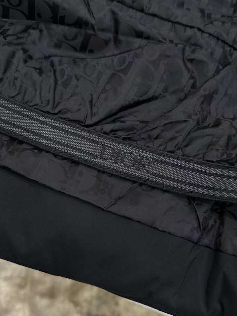 1:1 quality version Debossed Letter Badge Multi Pocket Hooded Down Jacket 29481986