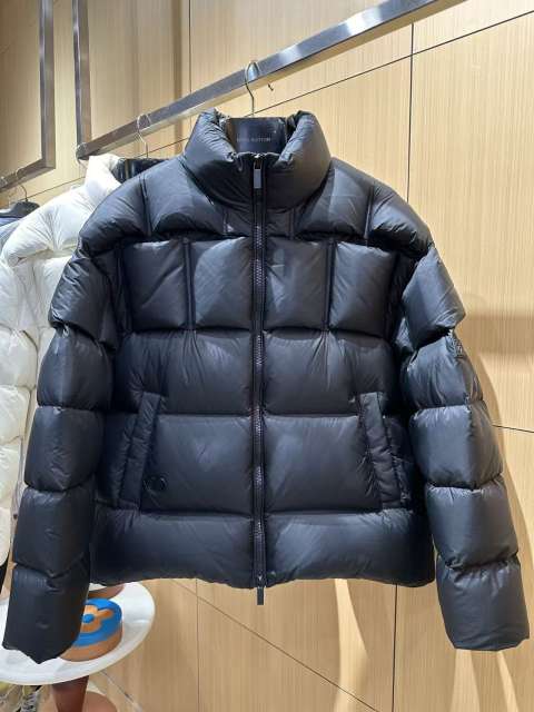 1:1 quality version CD Logo Stand Collar Square Quilted Cropped Down Jacket 2 colors 29482008