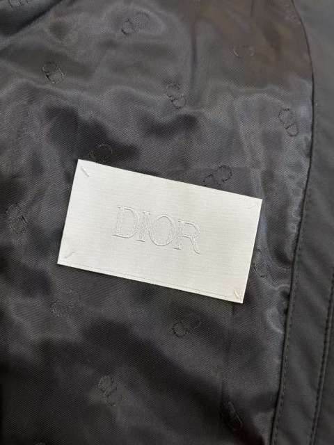 1:1 quality version CD Embroidered Logo Hooded Quilted Down Jacket 2 colors 29481998