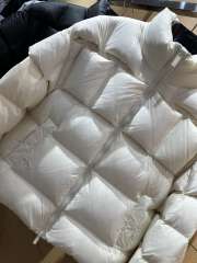 1:1 quality version CD Logo Stand Collar Square Quilted Cropped Down Jacket 2 colors 29482008