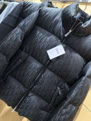 1:1 quality version All Over Oblique Monogram Stand Collar Quilted Down Jacket 29481993