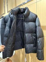 1:1 quality version All Over Oblique Monogram Stand Collar Quilted Down Jacket 29481993