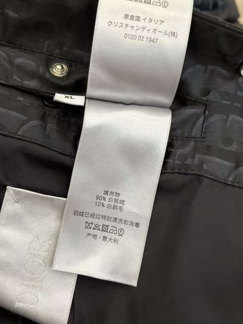 1:1 quality version All Over Oblique Monogram Stand Collar Quilted Down Jacket 29481993