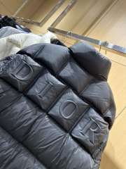 1:1 quality version CD Logo Stand Collar Square Quilted Cropped Down Jacket 2 colors 29482008