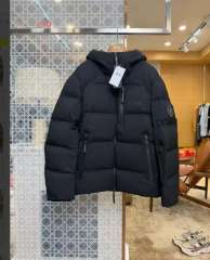 1:1 quality version Debossed Letter Badge Multi Pocket Hooded Down Jacket 29481986