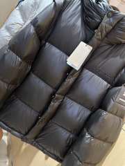 1:1 quality version Knight Logo Plaid Placket Hooded Quilted Down Jacket 3 colors 29481498