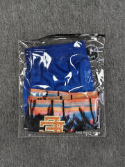 1:1 Top Qualtiy Eric Emanuel Sunset Palm Tree EE Logo Mesh Shorts