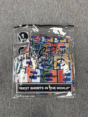 1:1 Top Qualtiy Eric Emanuel Multicolor Allover EE Letter Print Mesh Shorts