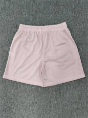 1:1 Top Qualtiy Eric Emanuel Light Pink Micro Dot Mesh Shorts