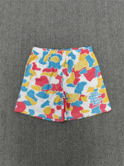 1:1 Top Qualtiy Eric Emanuel Colorful Pastel Camo EE Logo Mesh Shorts